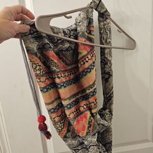 Johnny Was Multicolor Embroidered Fabric